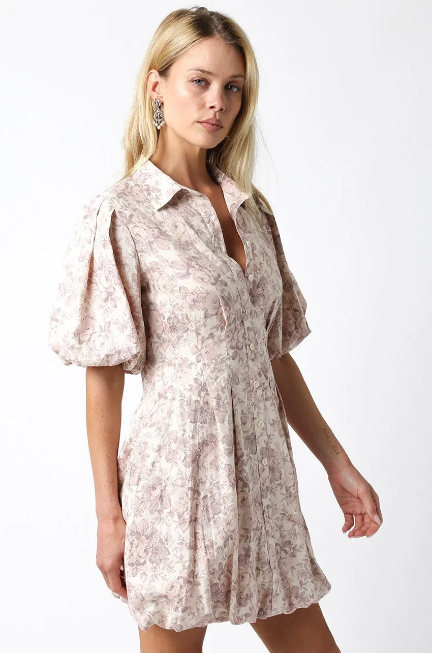Light Blush Printed Dress sold by Pinkblush product image thumbnail 2