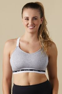 Heather Grey Bravado Designs Original Full Cup Nursing Bra sold by Pinkblush