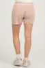 Beige Vintage Wash Maternity Drawstring Shorts sold by Pinkblush