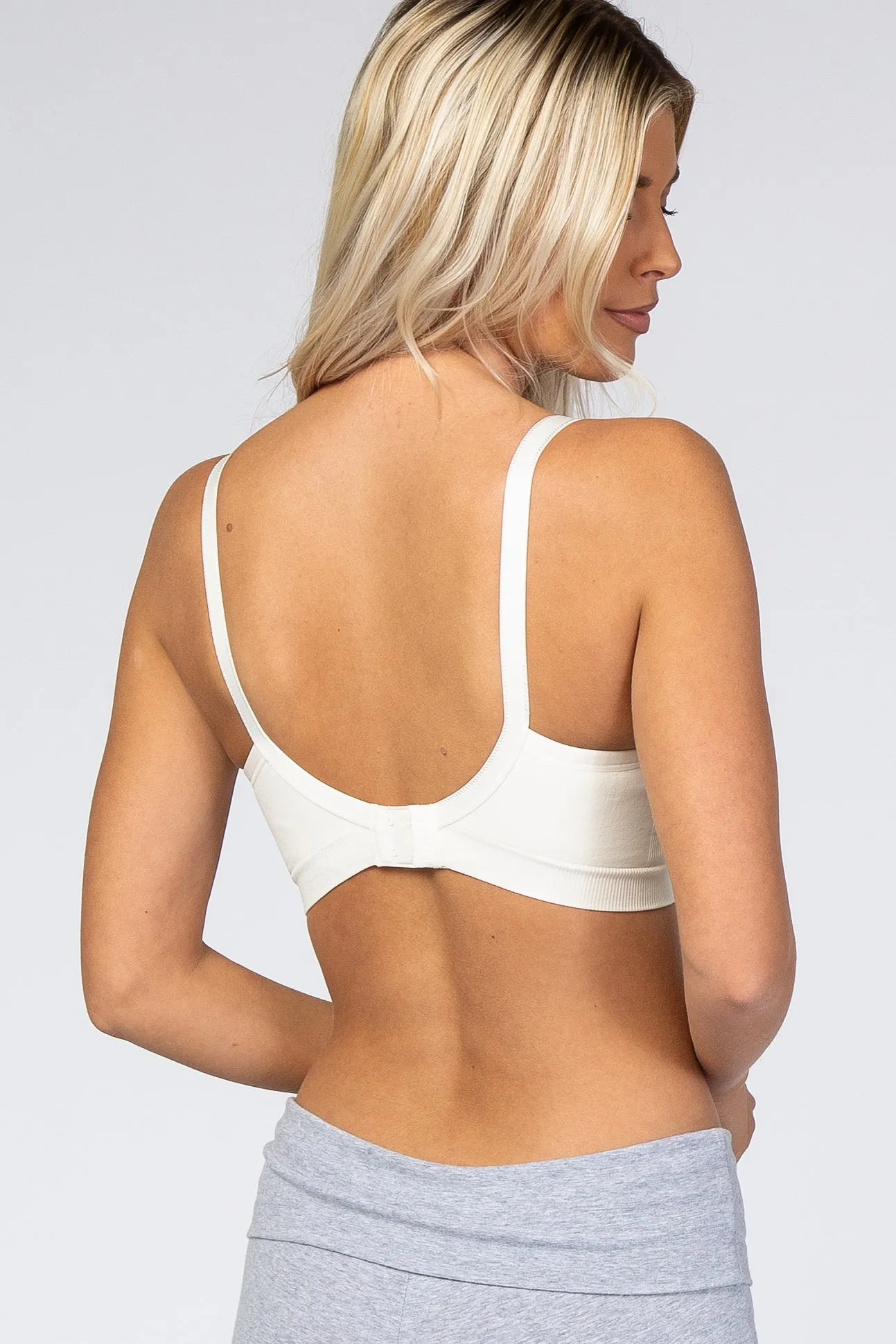 Ivory Bravado Designs Plunge Nursing Bra sold by Pinkblush product image thumbnail 3