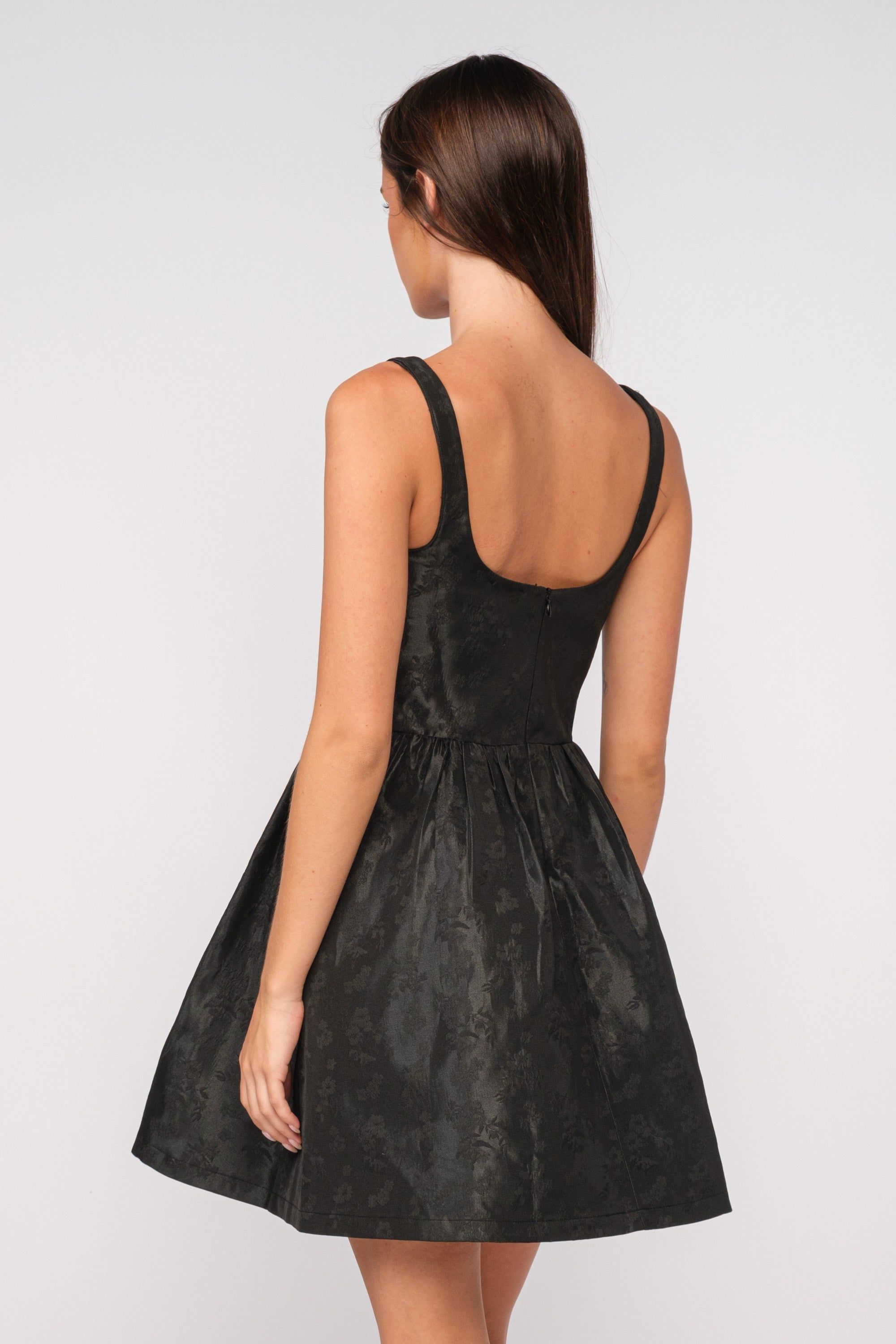 Black Textured Dress sold by Pinkblush product image thumbnail 3