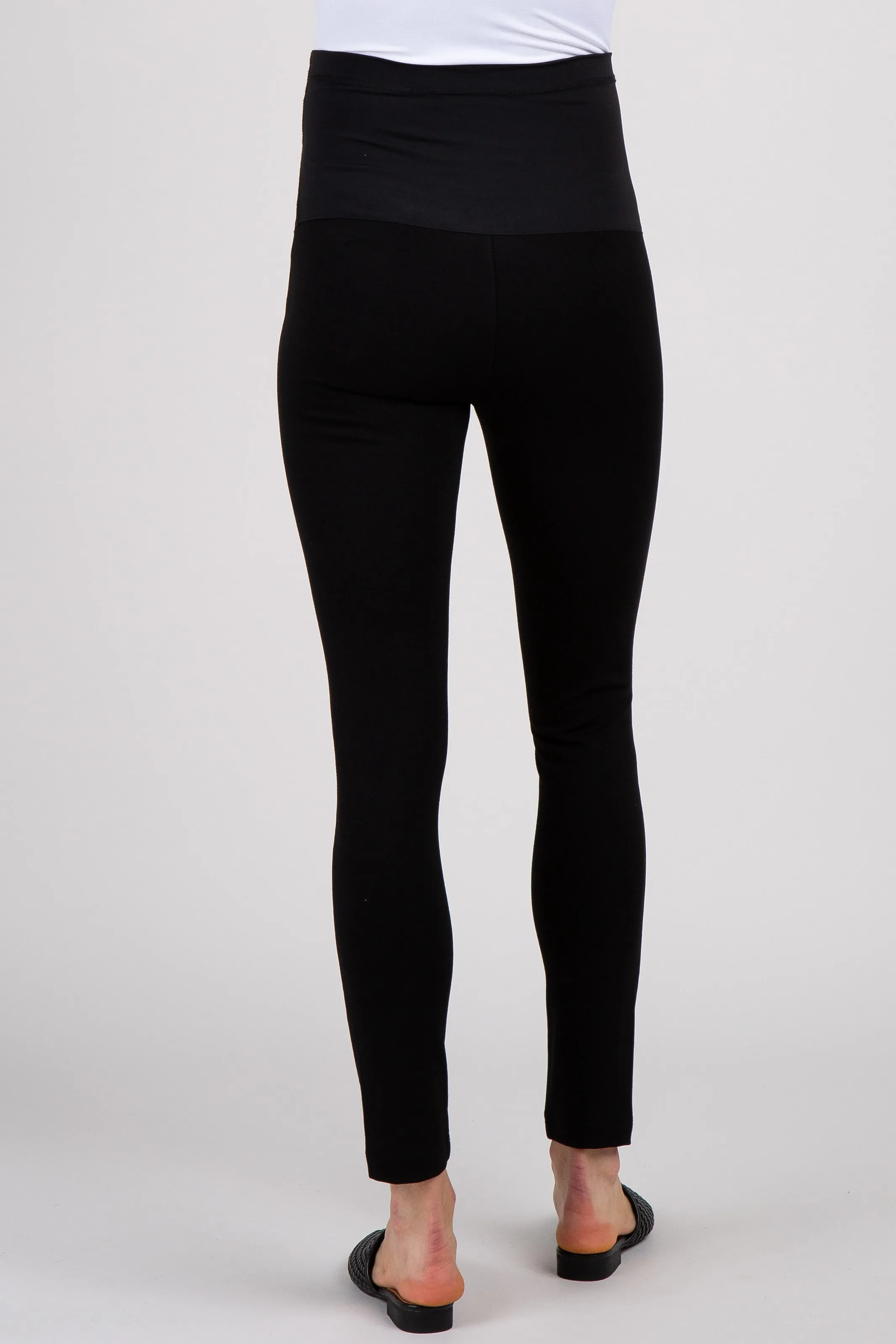 PinkBlush Black Skinny Maternity Pants sold by Pinkblush product image thumbnail 4