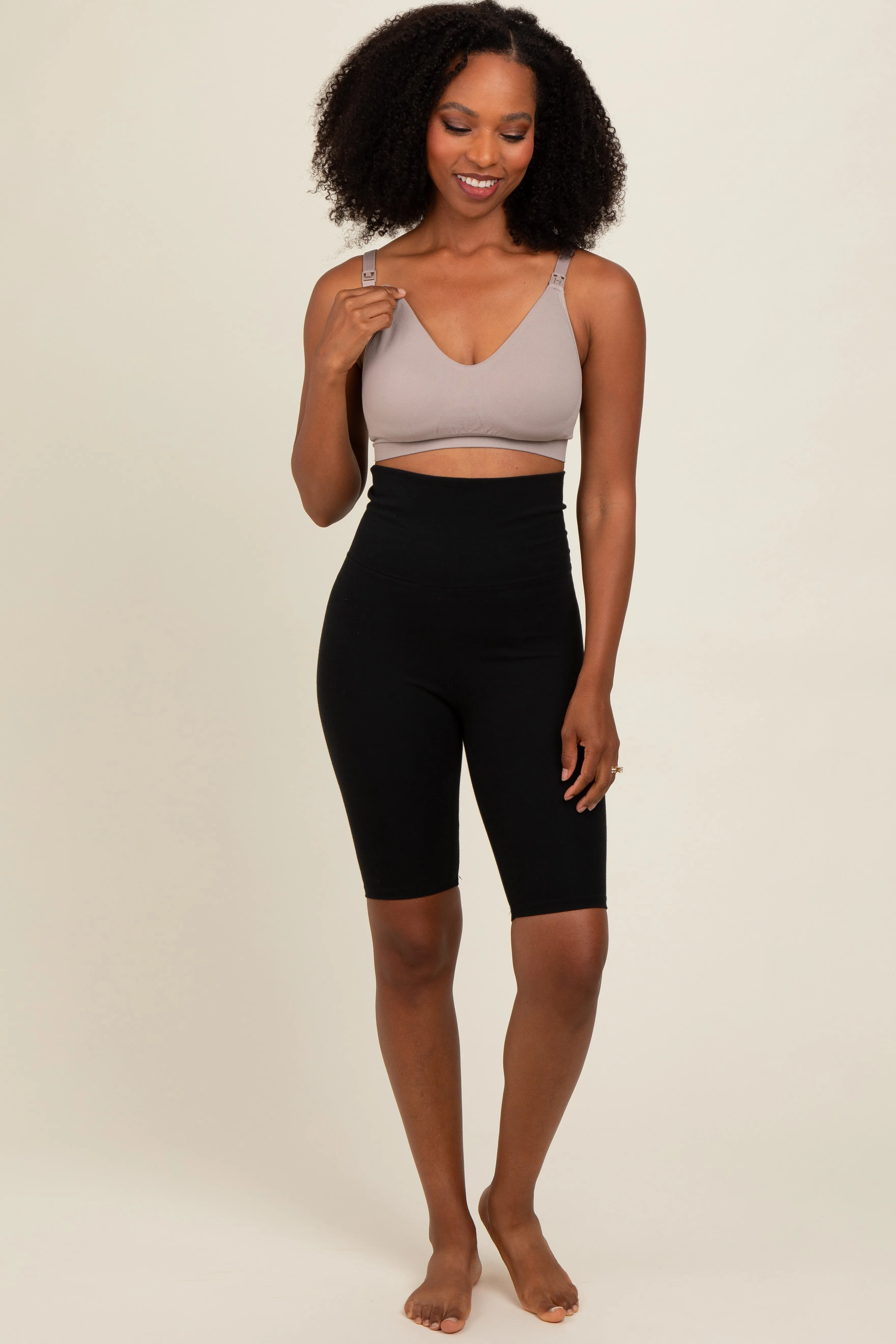 Sand Bravado Scoop Neck Nursing Bra sold by Pinkblush product image thumbnail 5