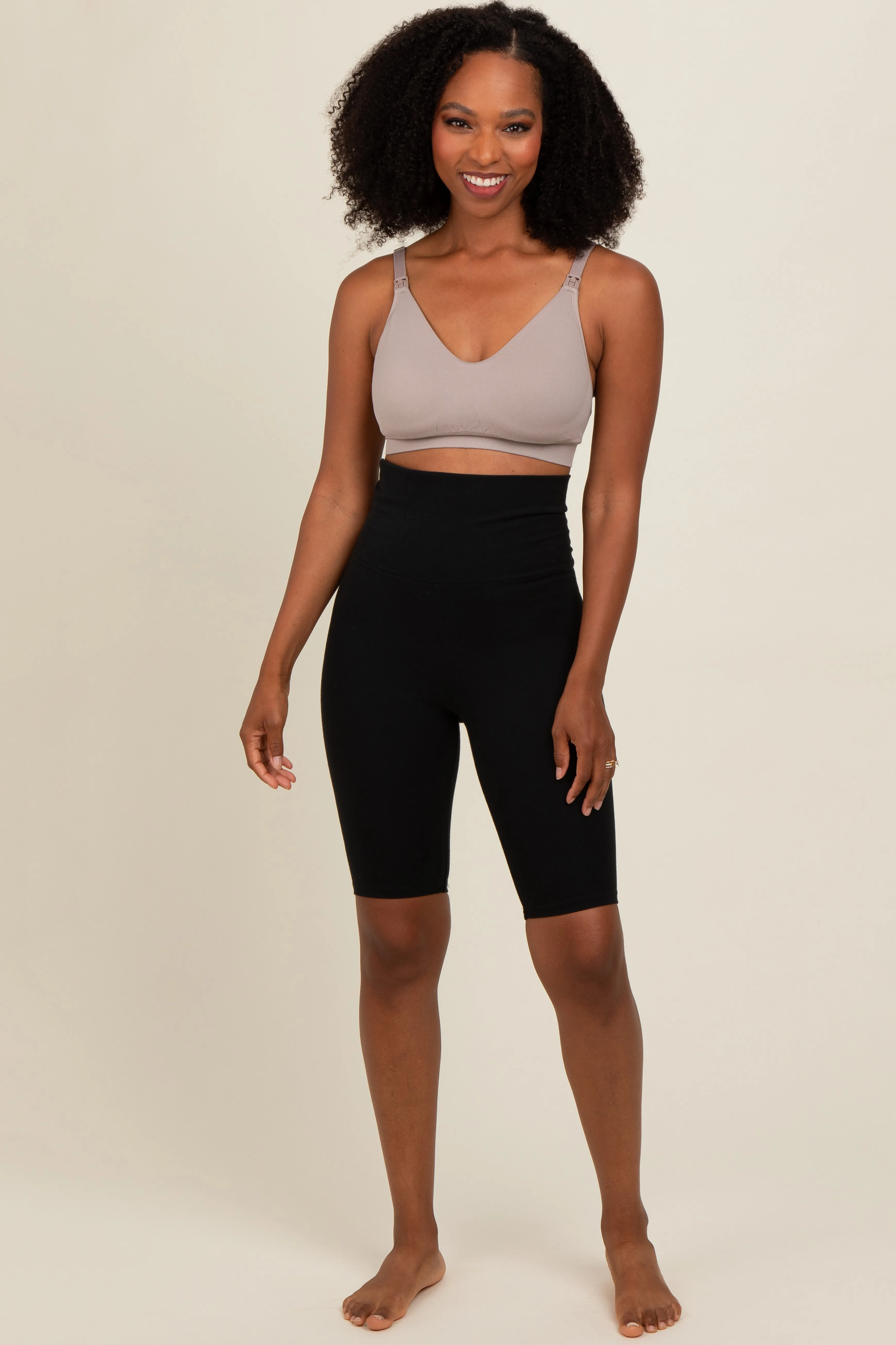 Sand Bravado Scoop Neck Nursing Bra sold by Pinkblush product image thumbnail 2