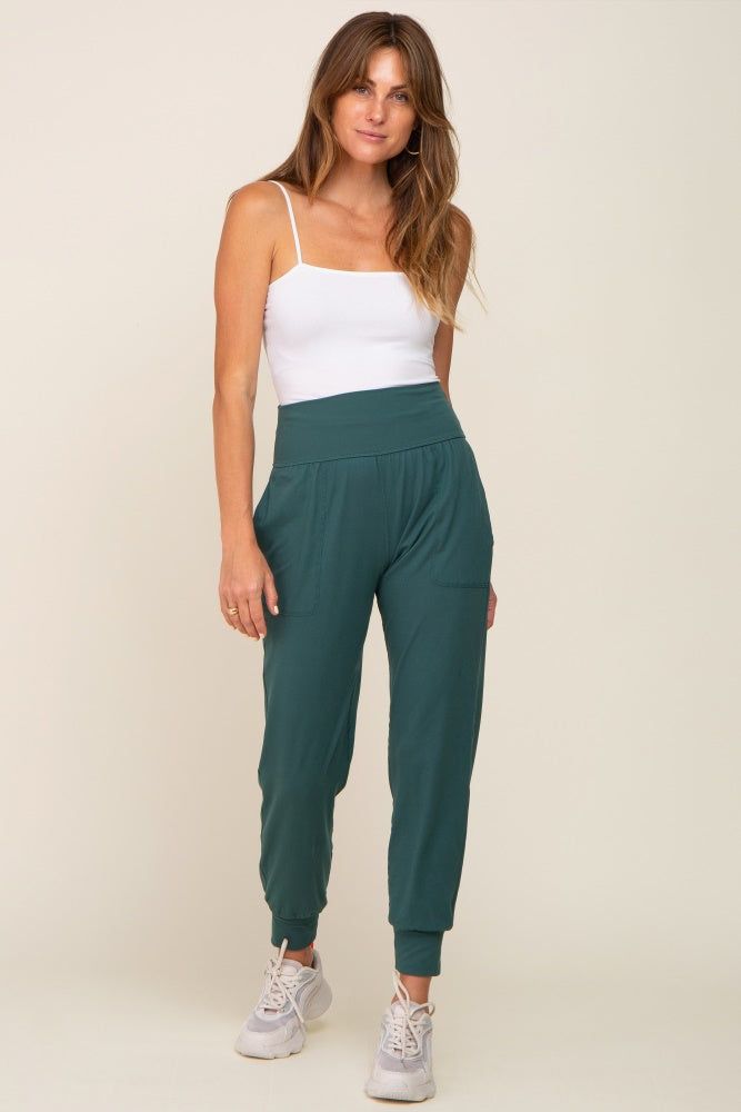 Teal Joggers sold by Pinkblush