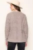 Brown Pattern Knit Sweater sold by Pinkblush