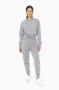 Heather Grey Slim Fit Joggers sold by Pinkblush