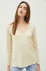 Beige Long Sleeve Maternity Shirt sold by Pinkblush
