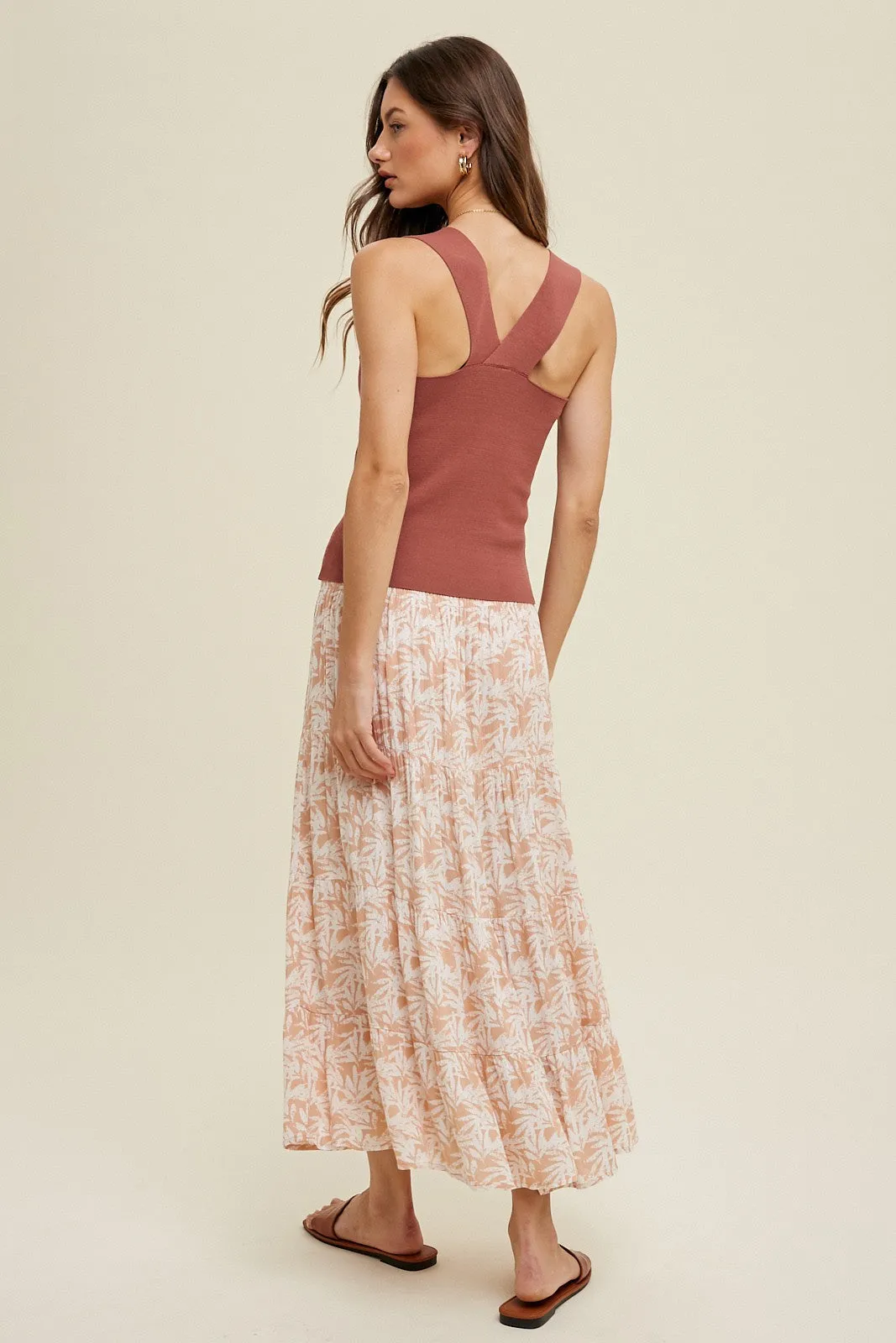 Sienna Square Neck Sweater Tank sold by Pinkblush product image thumbnail 4