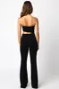 Black Cutout Jumpsuit sold by Pinkblush