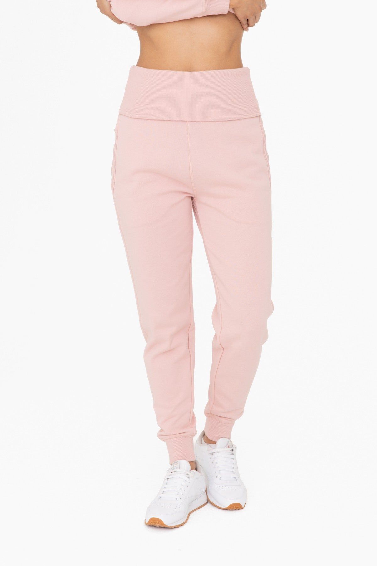 Light Pink Slim Fit Joggers sold by Pinkblush product image thumbnail 2