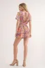 Pink Floral Ruffle Romper sold by Pinkblush