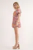Pink Floral Ruffle Romper sold by Pinkblush