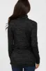 Black Soft Heathered Draped Wrap Nursing Top sold by Pinkblush