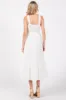 White Smocked Bodice Maxi Dress sold by Pinkblush