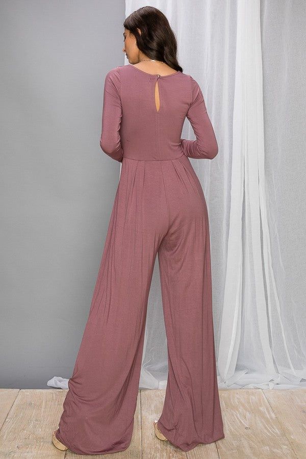 Mocha Jumpsuit sold by Pinkblush product image thumbnail 3