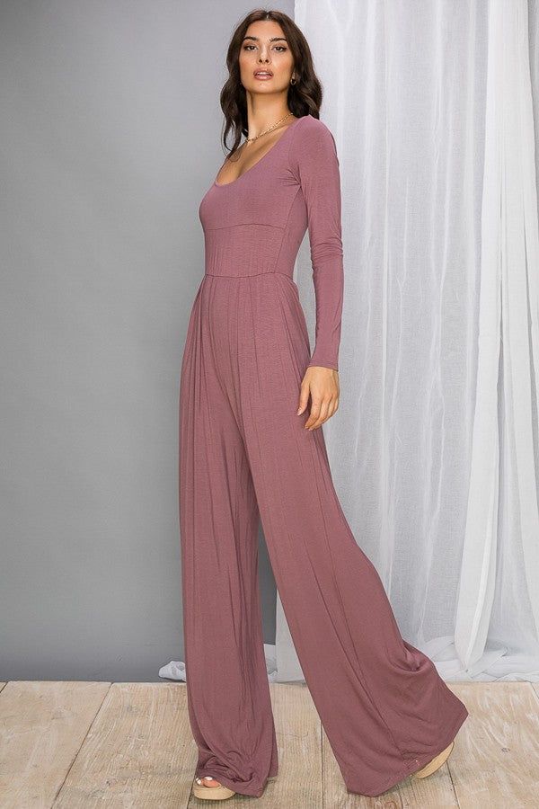 Mocha Jumpsuit sold by Pinkblush product image thumbnail 2