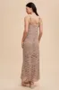 Mushroom Crochet Maxi Tank Dress sold by Pinkblush