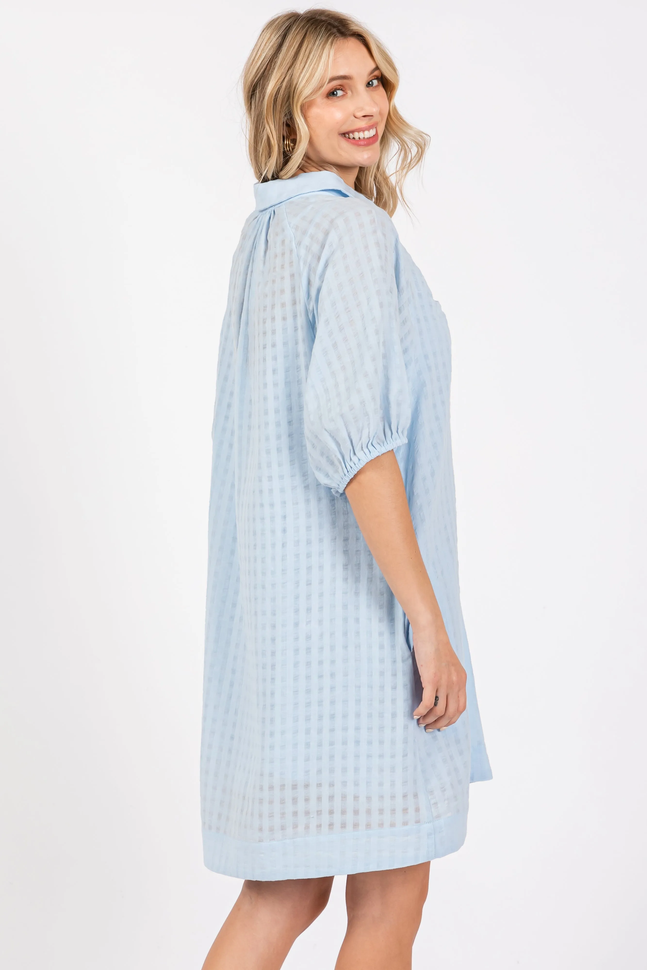 Black Knit Cross Back Maternity Midi Dress sold by Pinkblush