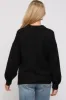 Black Ribbed Cuff Maternity Sweater sold by Pinkblush
