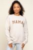 Cream Mama Graphic Pullover Sweatshirt sold by Pinkblush