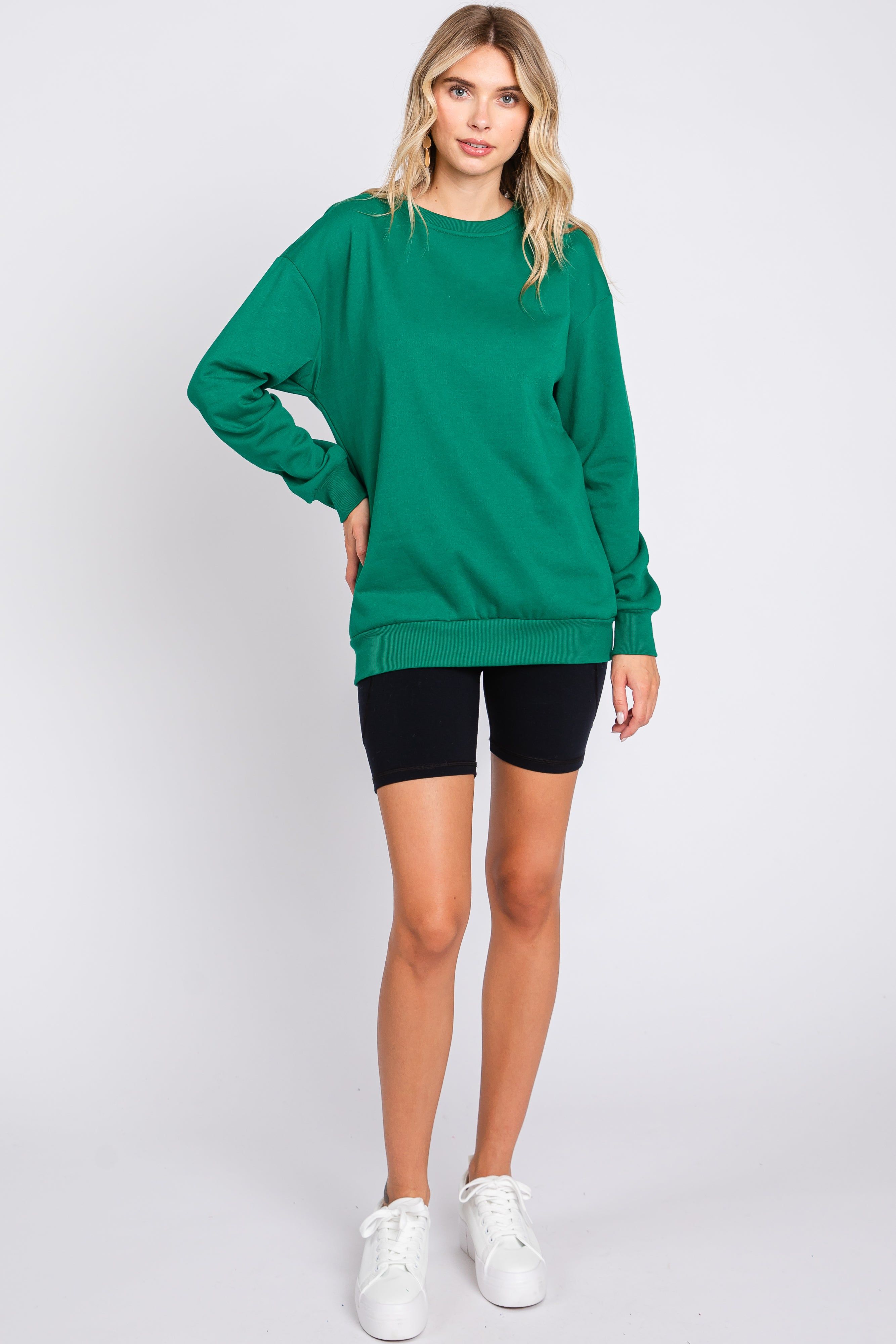 Green Pullover Sweatshirt sold by Pinkblush product image thumbnail 4