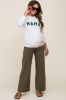Heather Grey Mama Graphic Maternity Pullover Sweatshirt sold by Pinkblush