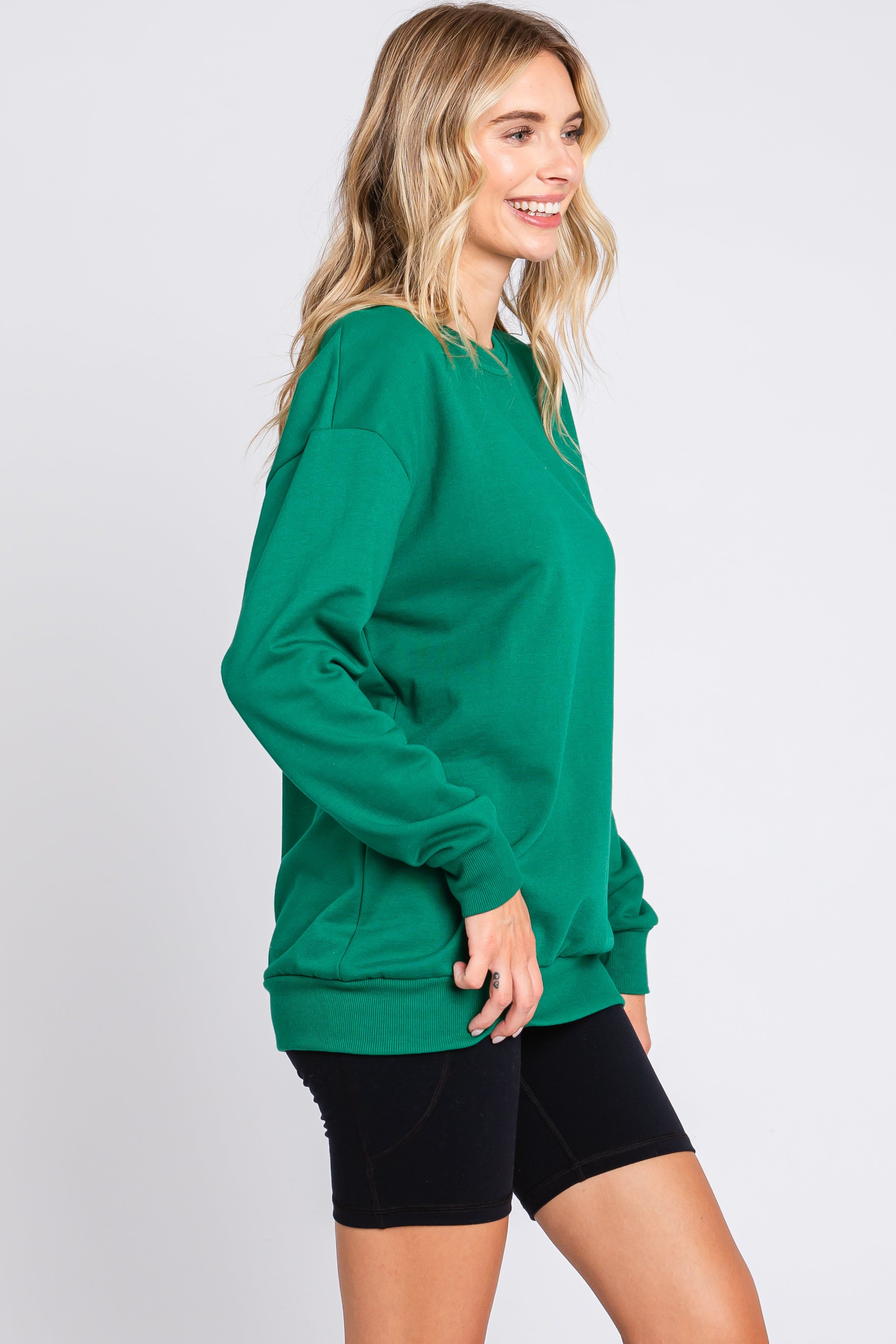 Green Pullover Sweatshirt sold by Pinkblush product image thumbnail 2