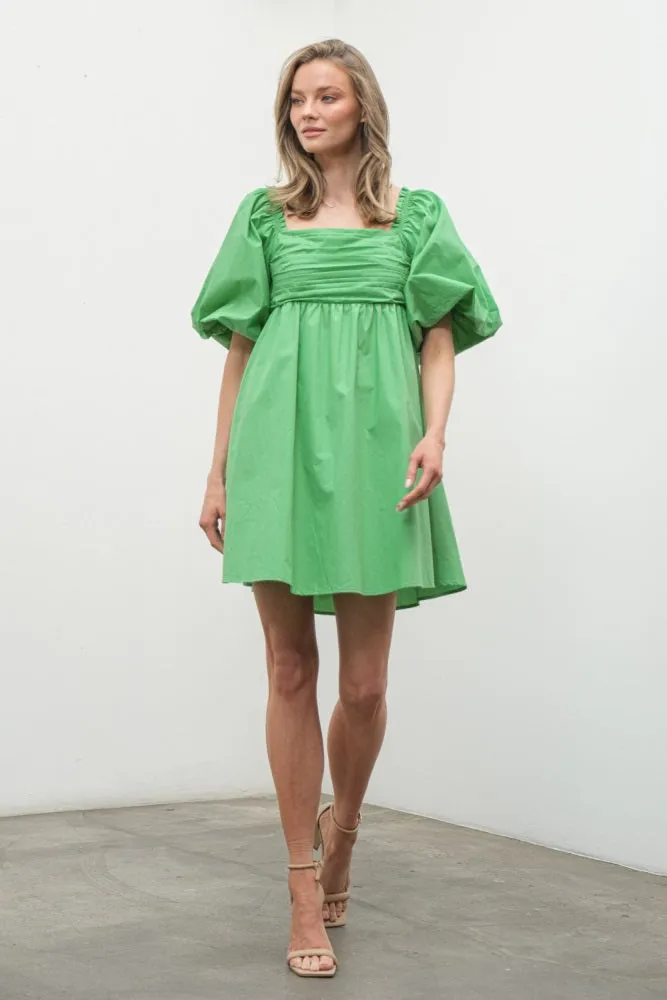 Green Bow Dress sold by Pinkblush product image thumbnail 4