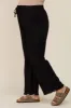 Black Raw Hem Maternity Cargo Pants sold by Pinkblush