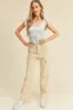 Sky Blue Ribbed Knit Tank sold by Pinkblush