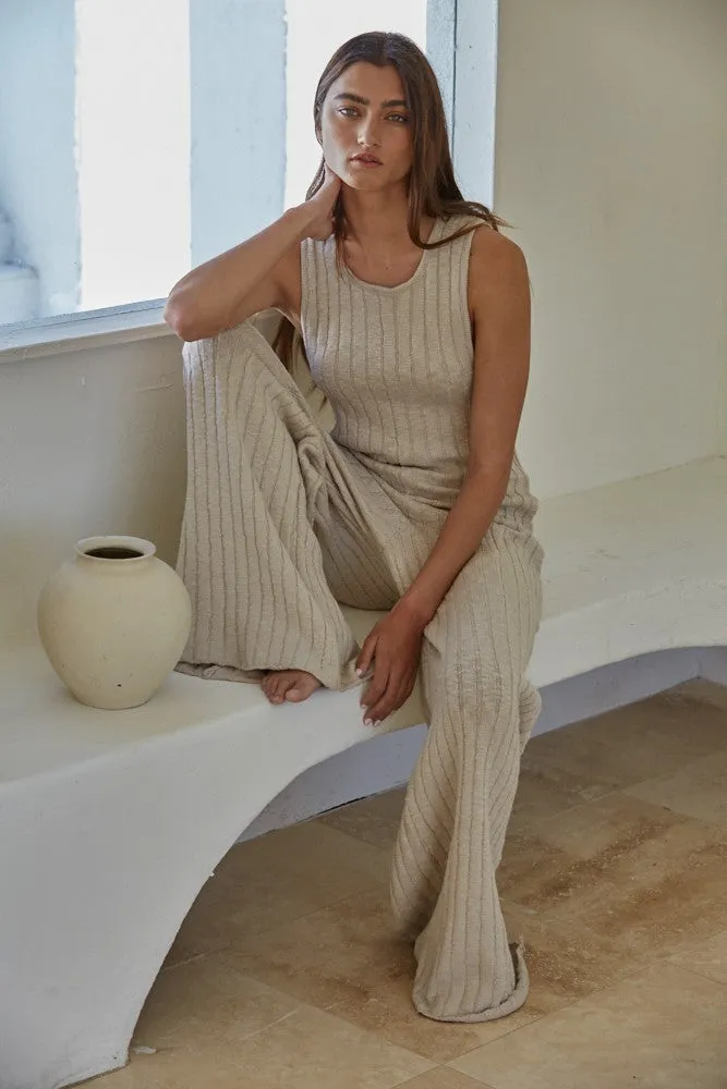 Natural Jumpsuit sold by Pinkblush