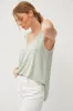 Mint V-Neck Tank Top sold by Pinkblush