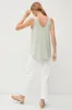 Mint V-Neck Tank Top sold by Pinkblush
