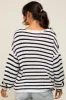 Black Striped Sweater sold by Pinkblush