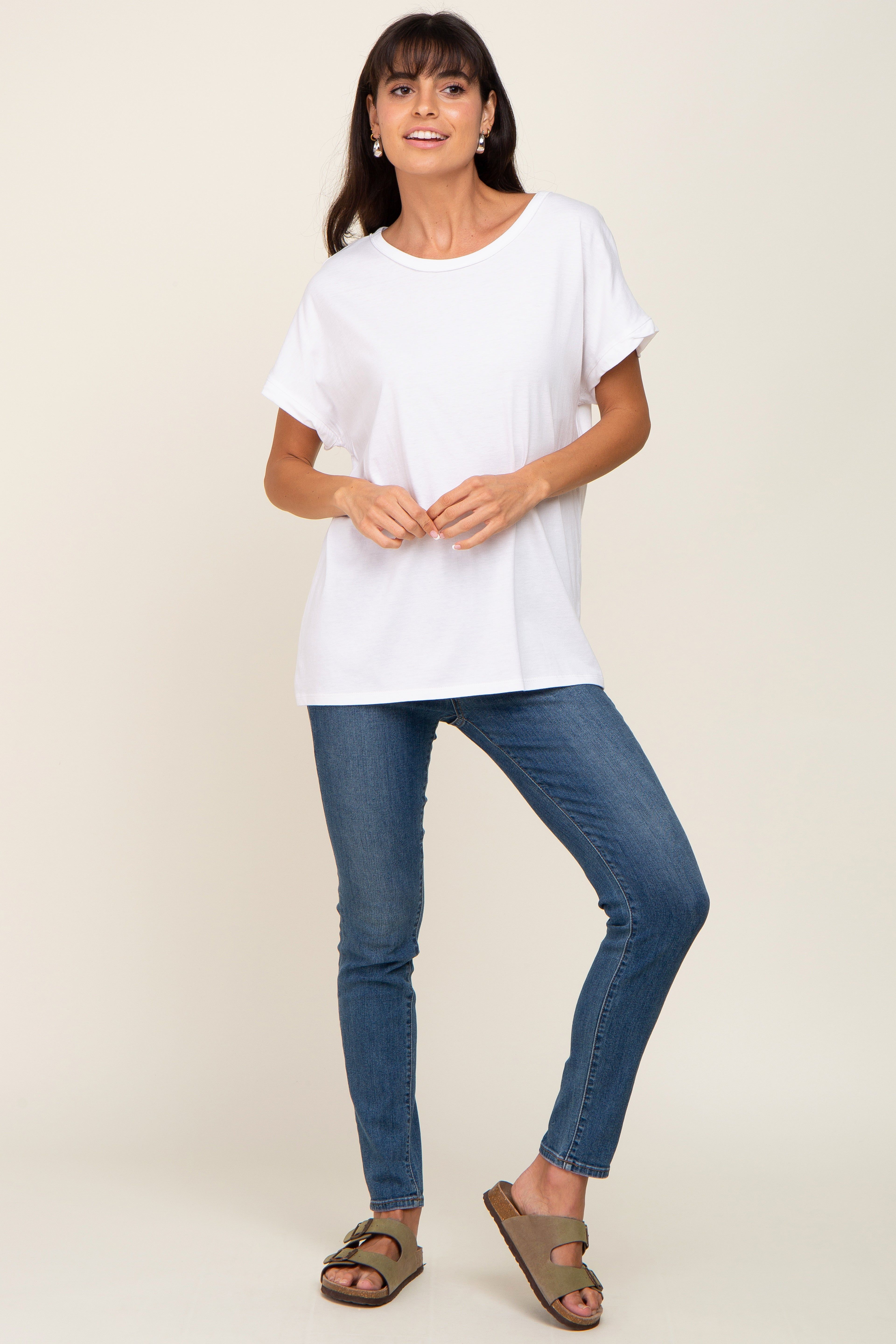 White Short Sleeve Top sold by Pinkblush product image thumbnail 4