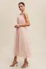 Blush Paper Bag Frill Tulle Maxi Dress sold by Pinkblush