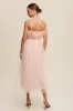 Blush Paper Bag Frill Tulle Maxi Dress sold by Pinkblush