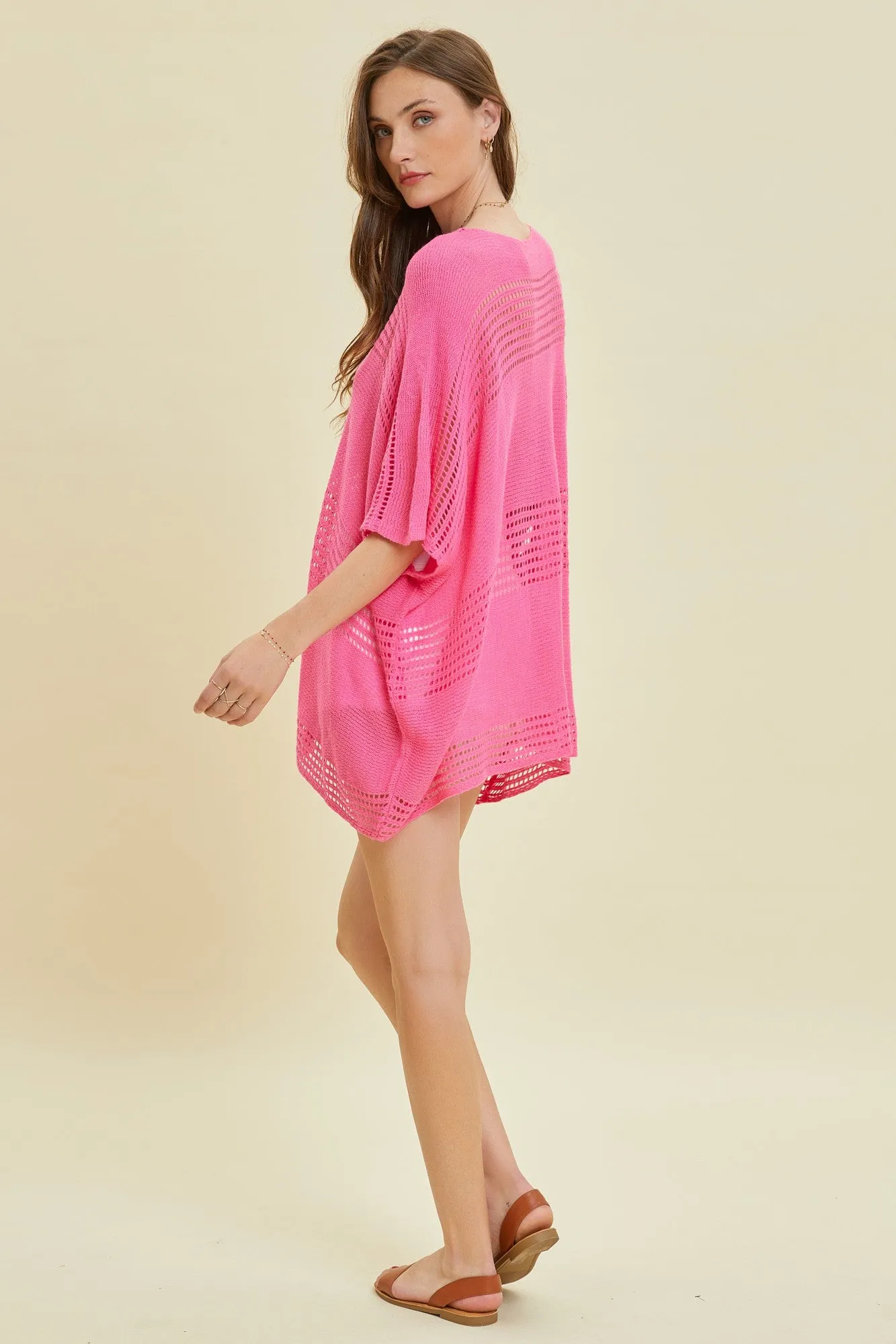 Fuchsia Knit Top sold by Pinkblush product image thumbnail 3
