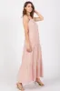Light Pink Tiered Maxi Dress sold by Pinkblush