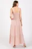 Light Pink Tiered Maxi Dress sold by Pinkblush