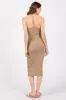 Taupe Racerback Dress sold by Pinkblush