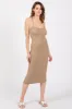 Taupe Racerback Dress sold by Pinkblush