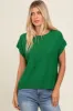 Jade Knit Short Sleeve Sweater Maternity Top sold by Pinkblush