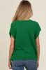 Jade Knit Short Sleeve Sweater Maternity Top sold by Pinkblush