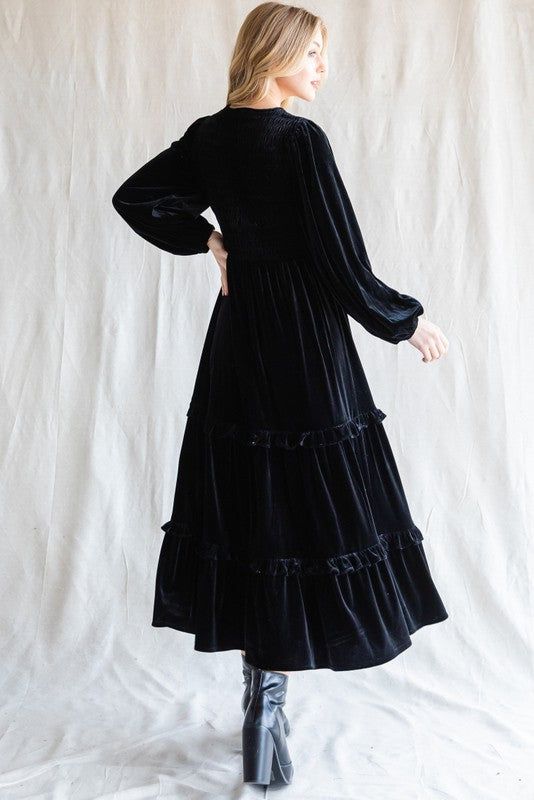 Brown Printed Organza Dress sold by Pinkblush