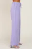 Lavender Drawstring Wide Leg Pants sold by Pinkblush