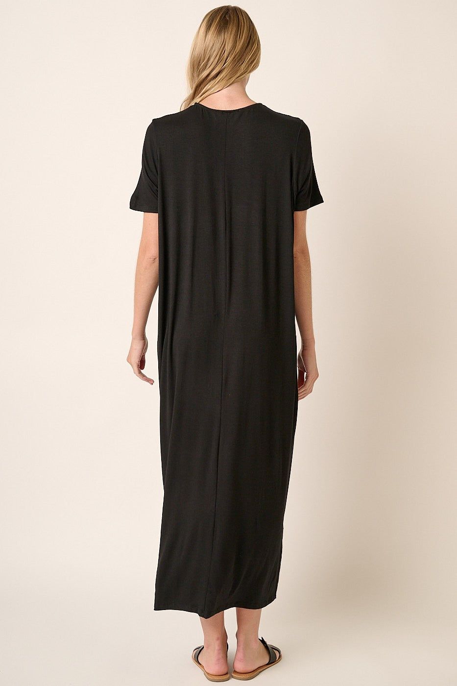 Black Two-Way Maxi Dress sold by Pinkblush product image thumbnail 4