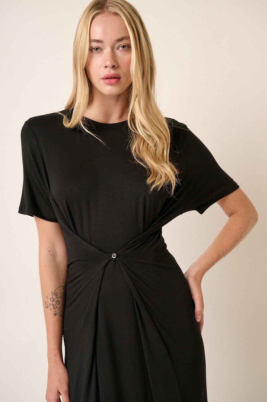 Black Two-Way Maxi Dress sold by Pinkblush product image thumbnail 5