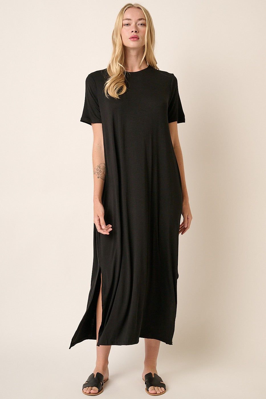 Black Two-Way Maxi Dress sold by Pinkblush product image thumbnail 2